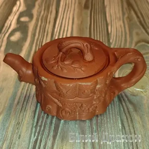 Глиняний чайник пеньок