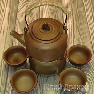 Набір глиняного посуду