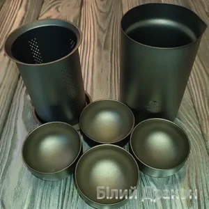 Титановий чайний набір