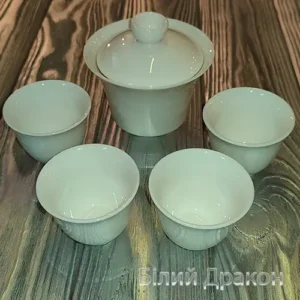 Набір посуду гайвань 4 піали